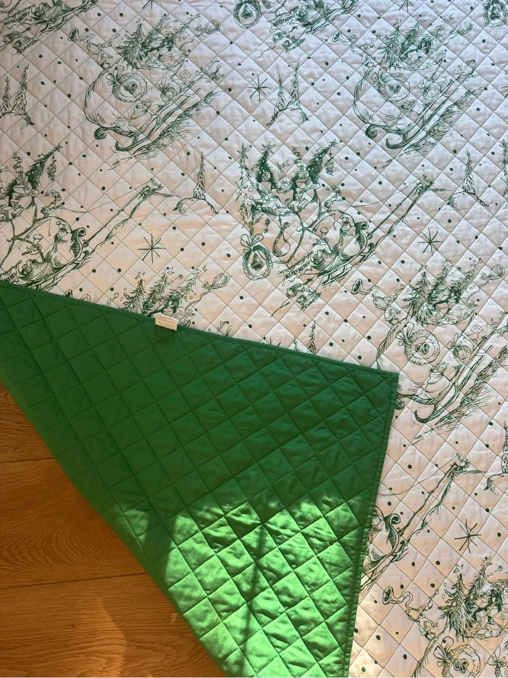 Dr. Seuss green white